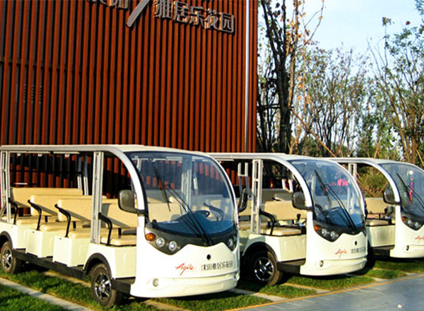 17座電動觀光車-接待車